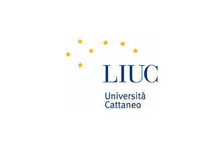 Logo della LIUC Università Cattaneo con sette stelle sopra.